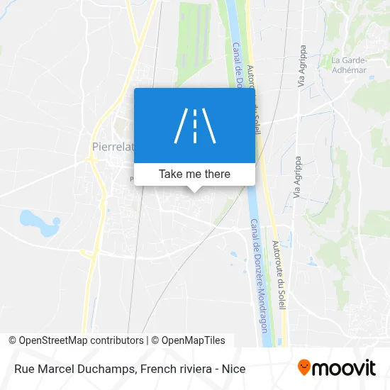 Rue Marcel Duchamps map