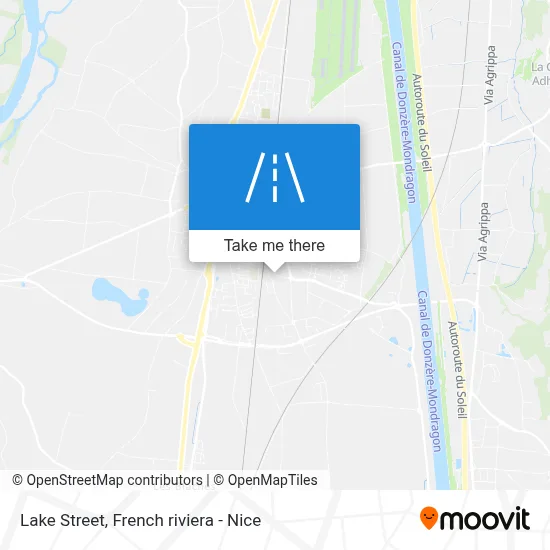 Mapa Rue Du Lac