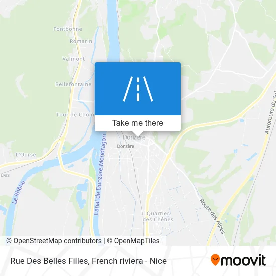 Rue Des Belles Filles map