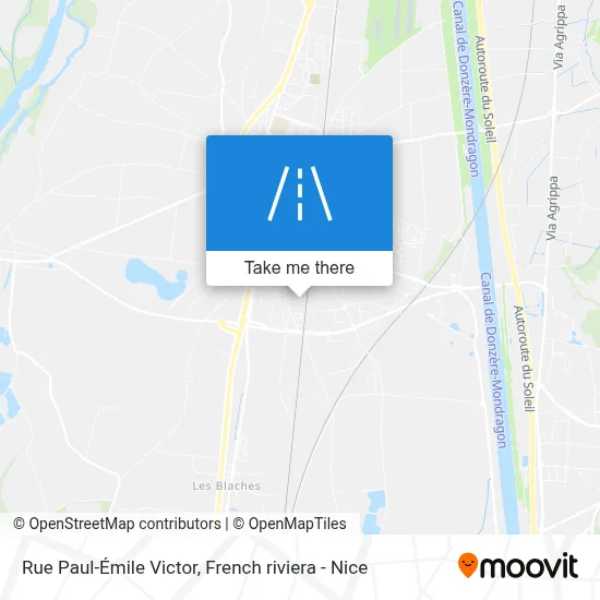 Rue Paul-Émile Victor map