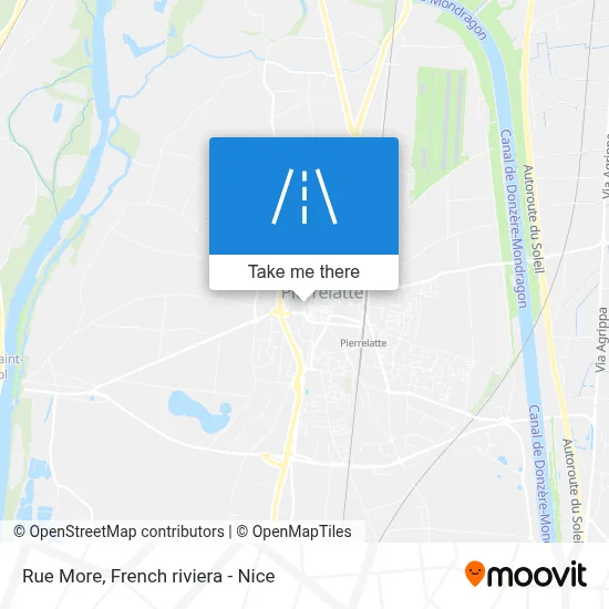 Rue More map