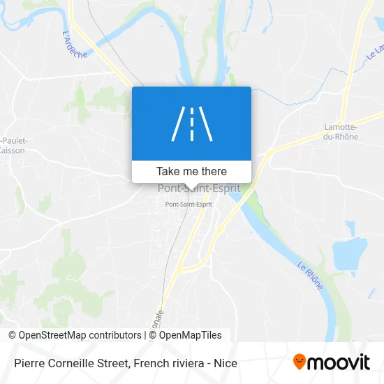 Mapa Rue Pierre Corneille