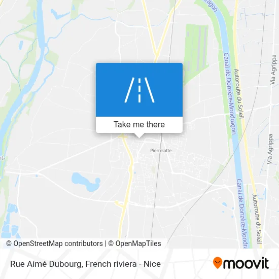 Rue Aimé Dubourg map
