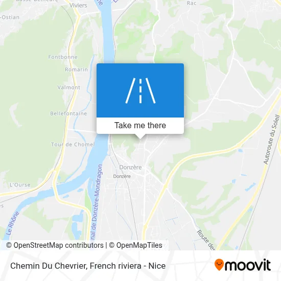Chemin Du Chevrier map