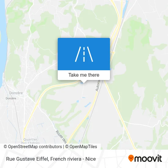Rue Gustave Eiffel map