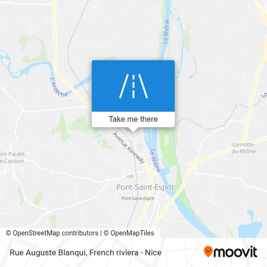 Rue Auguste Blanqui map
