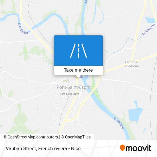 Mapa Rue Vauban
