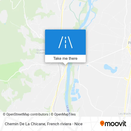 Chemin De La Chicane map