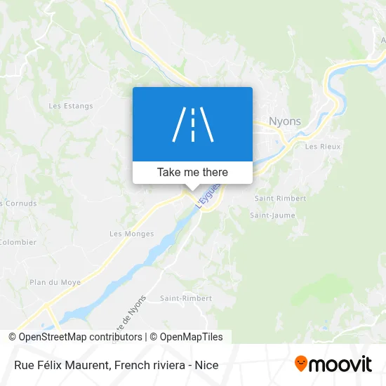 Rue Félix Maurent map