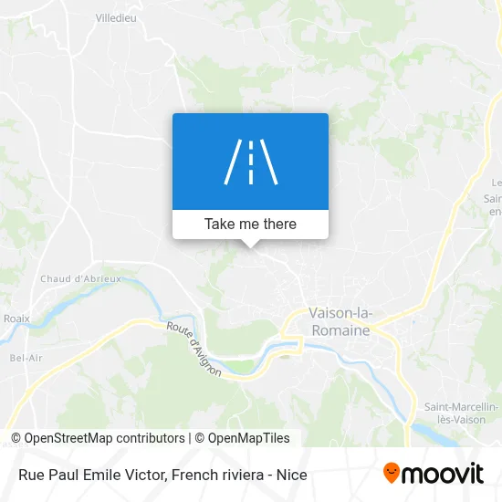 Rue Paul Emile Victor map