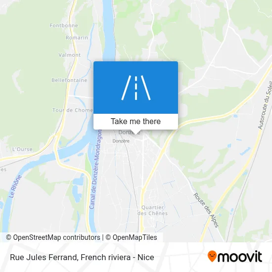 Rue Jules Ferrand map
