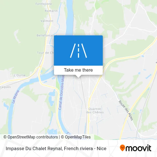 Impasse Du Chalet Reynal map