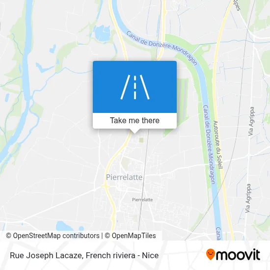 Rue Joseph Lacaze map