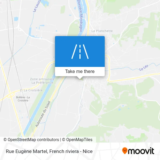 Rue Eugène Martel map