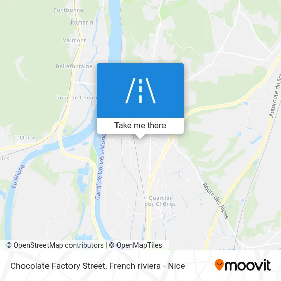 Mapa Rue De La Chocolaterie