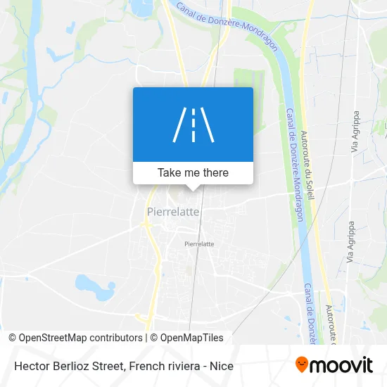 Rue Hector Berlioz map