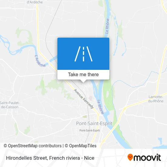 Rue Des Hirondelles map