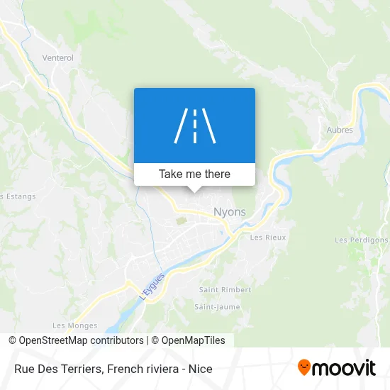 Rue Des Terriers map