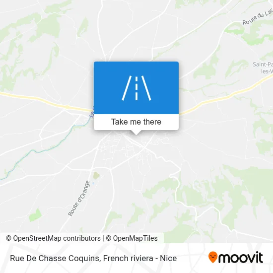 Rue De Chasse Coquins map