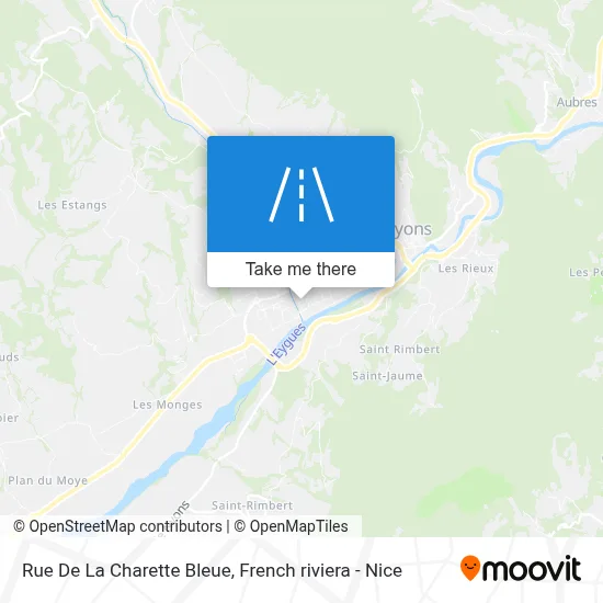 Rue De La Charette Bleue map