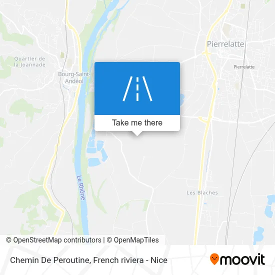 Chemin De Peroutine map