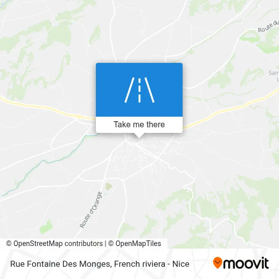 Rue Fontaine Des Monges map