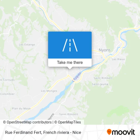 Mapa Rue Ferdinand Fert