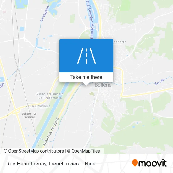 Rue Henri Frenay map