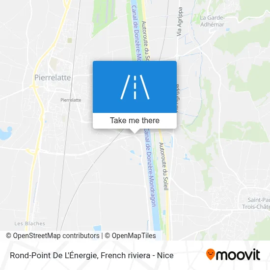 Rond-Point De L'Énergie map