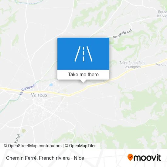 Chemin Ferré map