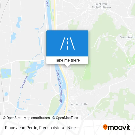 Place Jean Perrin map