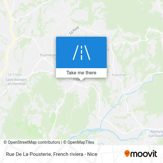 Rue De La Pousterie map