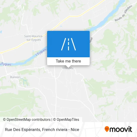 Rue Des Espérants map