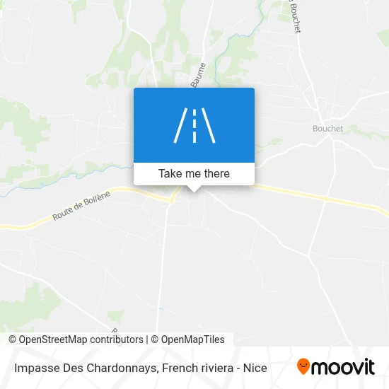 Impasse Des Chardonnays map