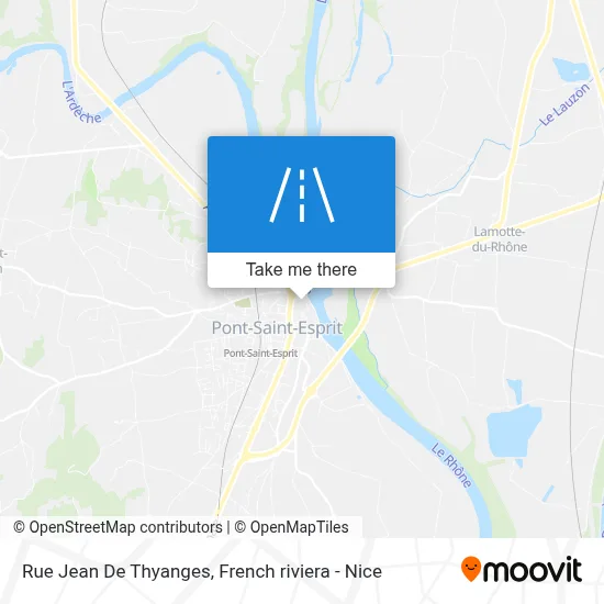 Rue Jean De Thyanges map