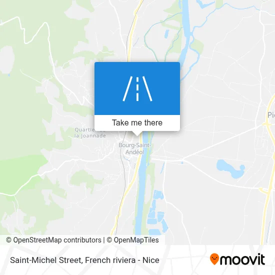 Mapa Rue Saint-Michel