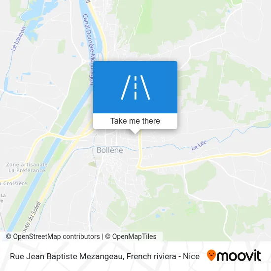 Rue Jean Baptiste Mezangeau map