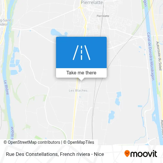 Rue Des Constellations map