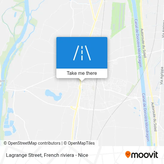 Rue Lagrange map
