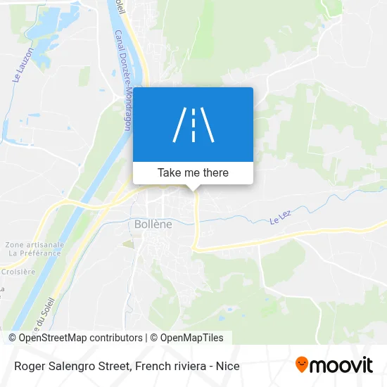 Rue Roger Salengro map
