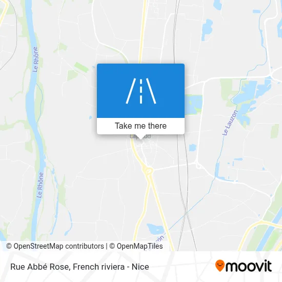 Rue Abbé Rose map