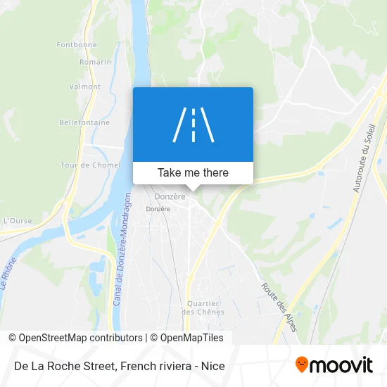 Rue De La Roche map