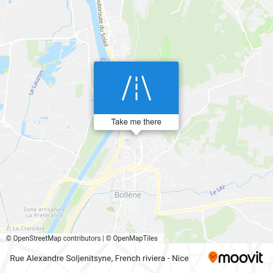 Rue Alexandre Soljenitsyne map