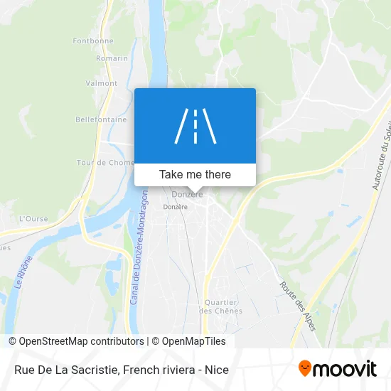 Rue De La Sacristie map