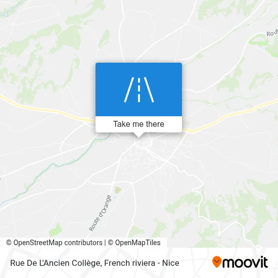 Rue De L'Ancien Collège map