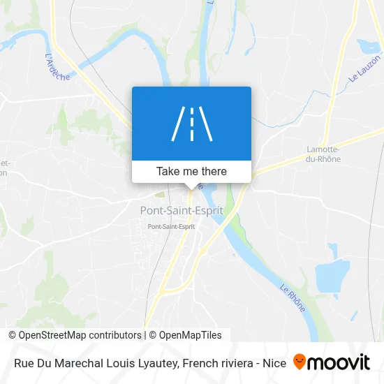 Rue Du Marechal Louis Lyautey map