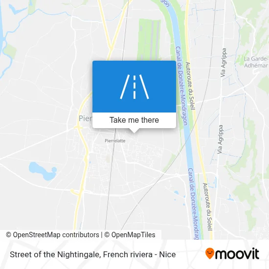 Mapa Rue Du Rossignol
