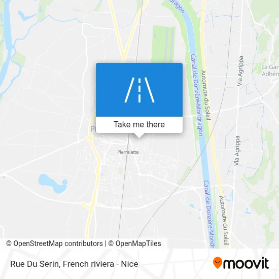 Rue Du Serin map