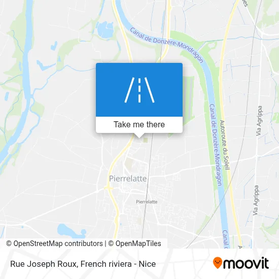Rue Joseph Roux map