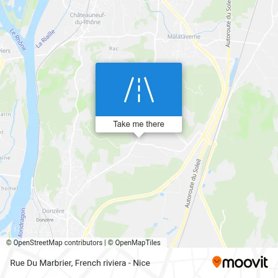 Rue Du Marbrier map